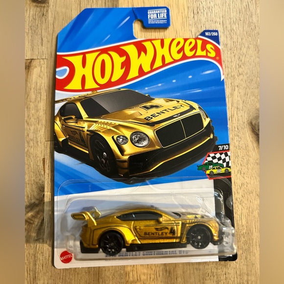 Hot Wheels Other - Hot Wheels Gold Bentley Speedster